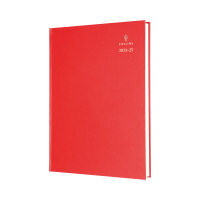 Collins Academic Diary Day Per Page A4 Red 2025-2026 44MRED25