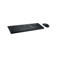Kensington KM270 EQ Wireless Rechargeable Keyboard and Mouse Set Wireless + Bluetooth Black K75560UK