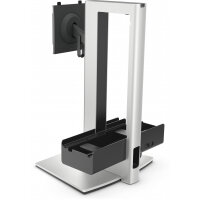 DELL Pro Slim OSS25 68.6 cm (27") Desk Black, Silver