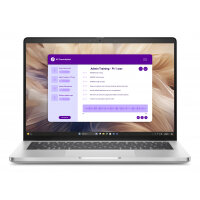 DELL Pro 14 Plus PB14250 Copilot+ PC Intel Core Ultra 5 236V Laptop 35.6 cm (14") Full HD+ 16 GB LPDDR5x-SDRAM 512 GB SSD Wi-Fi 7 (802.11be) Windows 11 Pro UK English Aluminium