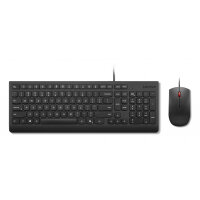 Lenovo KB MICE_BO Essencial WR KBMS GB A1 keyboard Mouse included Universal USB UK English Black