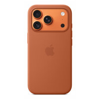 Apple iPhone 17 Pro Silicone Case with MagSafe – Orange