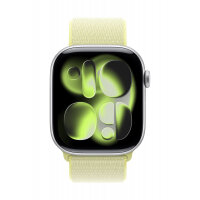 Apple MFFL4ZM/A Smart Wearable Accessories Band Yellow Nylon, Recycled polyester, Spandex