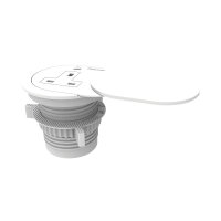 Fellowes Power Spot With 1 X Power Socket 230V + 1 Usb C 30W White