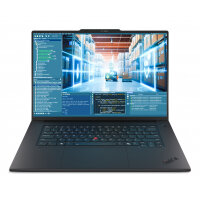 Lenovo ThinkPad T1g Gen 8 Copilot+ PC Intel Core Ultra 9 285H Laptop 40.6 cm (16") WUXGA 64 GB LPDDR5x-SDRAM 2 TB SSD NVIDIA GeForce RTX 5070 Wi-Fi 7 (802.11be) Windows 11 Pro UK English Black