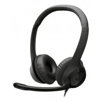 Logitech H390 USB Headset Wired Head-band Calls/Music USB Type-C Black