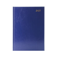 Desk Diary Day Per Page Appt A4 Blue 2027 KFA41ABU27