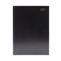 Desk Diary Week To View A5 Black 2027 KFA53BK27