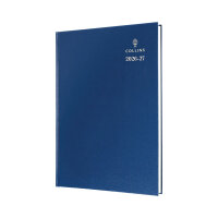 Collins Academic Diary Day Per Page A4 Blue 2026-2027 44MBLU26
