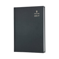 Collins Academic Diary Day Per Page A5 Black 2026-2027 52MBLK26