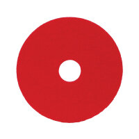2Work Floor Pad Standard 17 Inch Red Pack of 5 2W13497