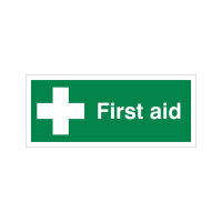 5 Star First Aid Sign SAVE Vinyl 150x125mm VSP300SAV2295