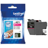 Brother Genuine Ink Cartridge Standard Yield Magenta LC421M