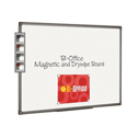 Bi-Office Magnetic Whiteboard 600x450mm Aluminium Finish MB0406186 Bi-Office Magnetic Whiteboard 600x450mm Aluminium Finish MB0406186