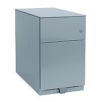 Bisley Note Pedestal Mobile 1 Stationery 1 Filing Drawer Grey Bisley Note Pedestal Mobile 1 Stationery 1 Filing Drawer Grey