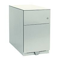 Bisley Note Pedestal Mobile 1 Stationery 1 Filing Drawer White Bisley Note Pedestal Mobile 1 Stationery 1 Filing Drawer White