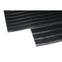 Broad Ribbed Matting 3mm 900mm x1 Linear Metre Black 379271 Broad Ribbed Matting 3mm 900mm x1 Linear Metre Black 379271