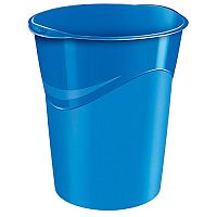 CEP Pro Gloss Office Waste Desk Bin Blue 14 Litres CEP Pro Gloss Office Waste Desk Bin Blue 14 Litres