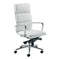 Aria C High Back Designer Leather Office Armchair White CH1 Aria C High Back Designer Leather Office Armchair White CH1