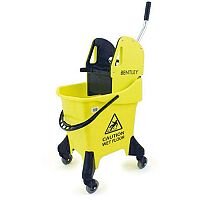Bentley Mobile Mopping Unit Yellow 31 Litre Bentley Mobile Mopping Unit Yellow 31 Litre