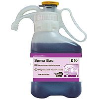 Diversey Suma Bac Detergent Surface Sanitizer D10 1.4 Litre 7517201 [Pack 2]