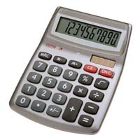 ValueX 540 10 Digit Desktop Calculator Silver