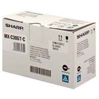 Sharp Cyan Toner Cartridge 6k pages - MXC30GTC