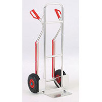 Hand Truck Aluminium Frame Capacity 110Kg With Pneumatic Wheels 354878 Hand Truck Aluminium Frame Capacity 110Kg With Pneumatic Wheels 354878