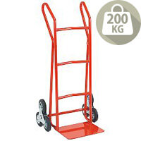 Hand Truck Heavy Duty SC3 Stair Climbing Rubber Wheels 200kg Capacity 309044 Hand Truck Heavy Duty SC3 Stair Climbing Rubber Wheels 200kg Capacity 309044