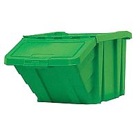 Heavy Duty Storage Bin with Lid Green 359520