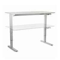 HumanScale Float Height Adjustable Sit Stand Desk White Top & Base W1200 - 1400mm HumanScale Float Height Adjustable Sit Stand Desk White Top & Base W1200 - 1400mm