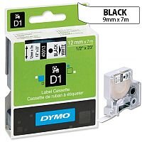 Dymo D1 Tape 45014 12mm x 7m Blue on White S0720540 Dymo D1 Tape 45014 12mm x 7m Blue on White S0720540