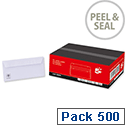 5 Star Office Envelopes Wallet Peel and Seal White DL (Pack 500) 5 Star Office Envelopes Wallet Peel and Seal White DL (Pack 500)