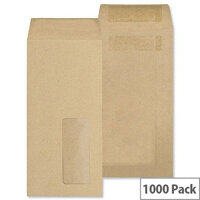 New Guardian DL Envelopes Pocket Self Seal Window Manilla 80gsm Pack of 1000 New Guardian DL Envelopes Pocket Self Seal Window Manilla 80gsm Pack of 1000