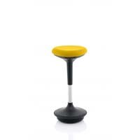 Sitall Deluxe Visitor Stool Bespoke Seat Senna Yellow KCUP1552