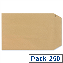 New Guardian C5 Manilla 130gsm Envelopes Peel and Seal Pocket Pack 250 Ref L26039 New Guardian C5 Manilla 130gsm Envelopes Peel and Seal Pocket Pack 250 Ref L26039