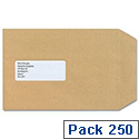 New Guardian C5 Window Manilla 130gsm Envelopes Press Seal Pocket Pack 250 Ref A23013 New Guardian C5 Window Manilla 130gsm Envelopes Press Seal Pocket Pack 250 Ref A23013