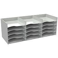 Paperflow Easy Office Stack Horizontal Organiser Black 535.01 Paperflow Easy Office Stack Horizontal Organiser Black 535.01