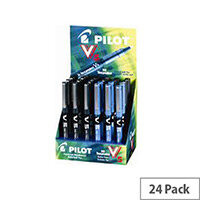 Pilot Assorted V5 Hi-Tec Rollerball Pens Display Pack of 24 100502400 Pilot Assorted V5 Hi-Tec Rollerball Pens Display Pack of 24 100502400