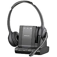 Plantronics Savi W720/A 3 in 1 UC Binaural Wireless DECT Headset System Plantronics Savi W720/A 3 in 1 UC Binaural Wireless DECT Headset System