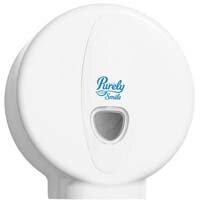 ValueX Mini Jumbo Toilet Roll Dispenser White PS1702