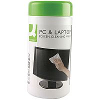 Q-Connect Screen & Keyboard Wipes (Pack of 100) KF04501