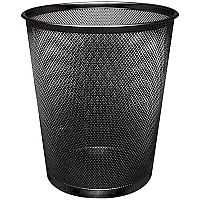 Q-Connect 18 Litre Waste Basket Mesh Black KF00871