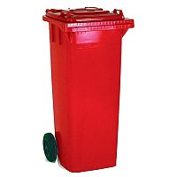 Wheelie Bin 80 Litre 2-Wheel Red 124511