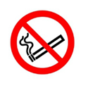 Safety Sign No Smoking Symbol 50x50mm Self-Adhesive Pack of 1 PH04739S Safety Sign No Smoking Symbol 50x50mm Self-Adhesive Pack of 1 PH04739S
