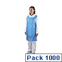 Shield Disposable Blue Apron On a Roll Pack of 1000 (5 Rolls of 200 Aprons) Shield Disposable Blue Apron On a Roll Pack of 1000 (5 Rolls of 200 Aprons)