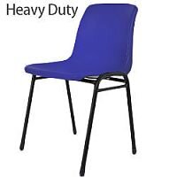 Heavy Duty Secondary School & College Poly Stacking Chair Blue #SSC Heavy Duty Secondary School & College Poly Stacking Chair Blue #SSC