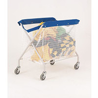 Linen Truck With Pvc Bags With String Mesh Bag Capacity 120kg