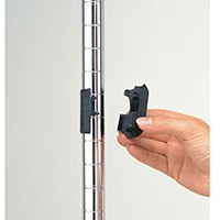 Super Erecta Chrome Wire Shelving Post 2200mm High
