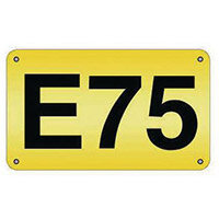 Aisle Markers Yellow 160 X 95mm